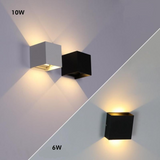 Modern Aluminum Waterproof LED Wall Sconce Wall Light Outdoor and Indoor Use