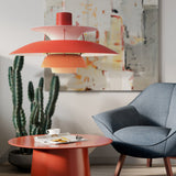 Morandi Modern LED Hanging lamp with shade