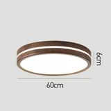 Round Wooden Ceiling Light