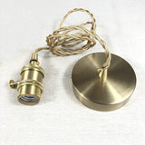 Vintage Crystal Pendant Lamp