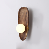 Wall Light made of Natural Wood