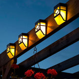 Solar LED wall light (2 packs)