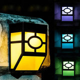 Solar LED wall light (2 packs)