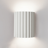 Modern Semi-circular Resin Sconce for Living Room