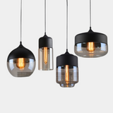 CeilingLight™ - Combined metal and glass pendant lights