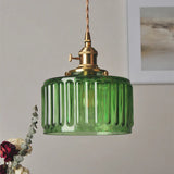 Vintage Crystal Pendant Lamp