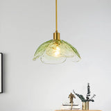 Creative Flower Petal Bedside Rod Pendant Light
