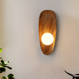 Wall Light made of Natural Wood