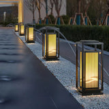 Cage Post Light Outdoor Solar light