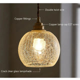 Crystal Glass Pendant Light