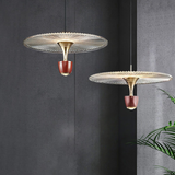 Modern Led Disc-Shaped Pendant Lamp