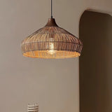 Wicker Rattan Pendant Light