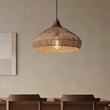 Wicker Rattan Pendant Light