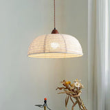Wood and Fabric Series Pendant Lamp