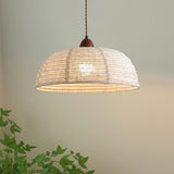 Wood and Fabric Series Pendant Lamp