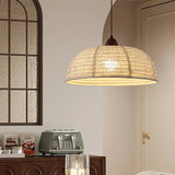 Wood and Fabric Series Pendant Lamp