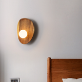 Wall Light made of Natural Wood