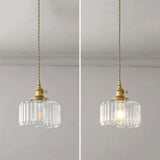 Vintage Crystal Pendant Lamp
