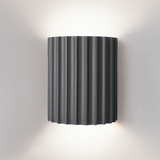 Modern Semi-circular Resin Sconce for Living Room