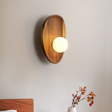 Wall Light made of Natural Wood