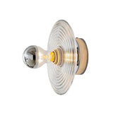 Vintage LED Glass Wall Sconce