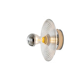 Vintage LED Glass Wall Sconce