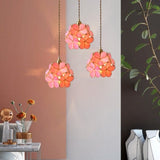Glass Petal Pendant Light - Nordic Style