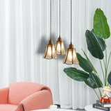 Brass Glass Pendant Light