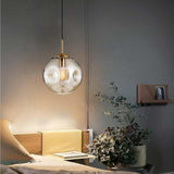 Brikey Glass Spherical Pendant Light