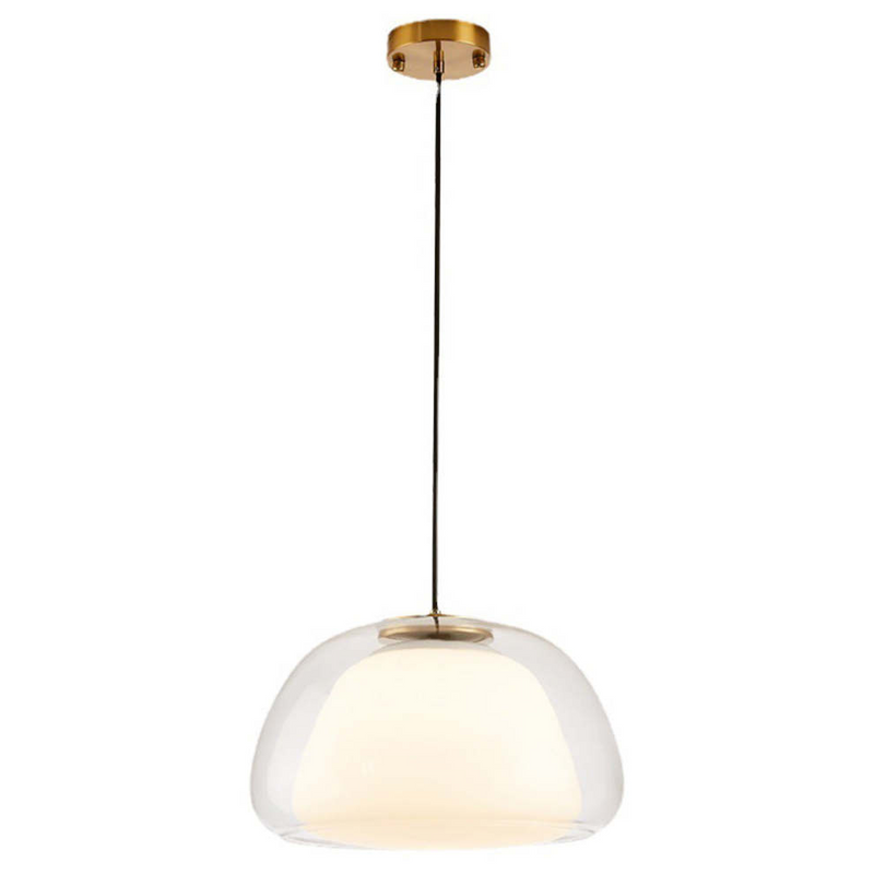 Modern Milk Glass Jelly Pendant Light