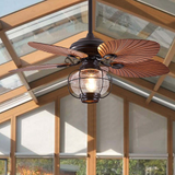 Black Vintage Creative Ceiling Fans