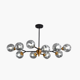 Modern blown Glass Chandelier
