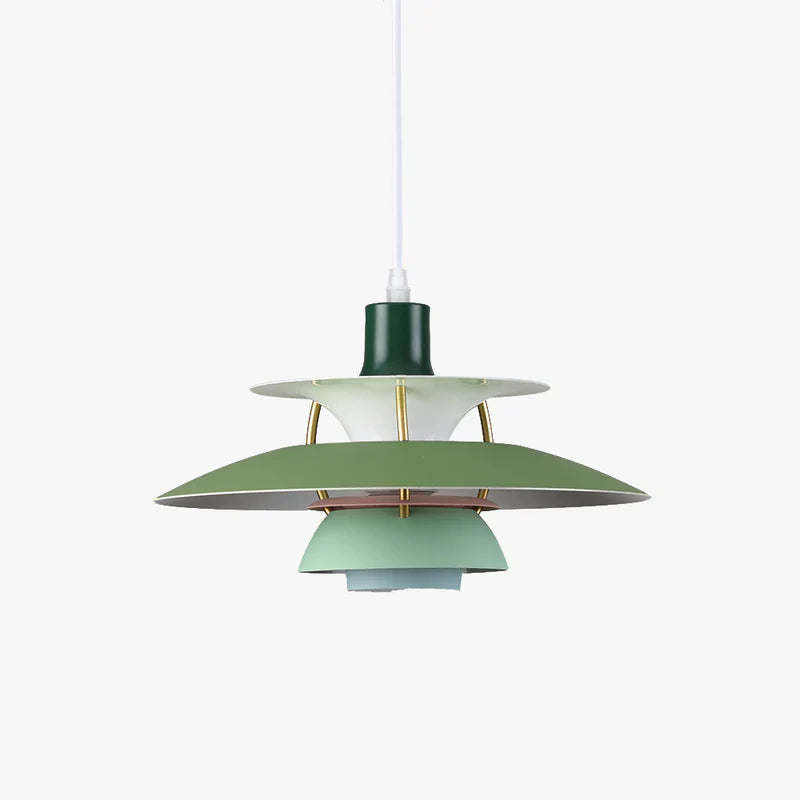 Morandi Modern LED Hanging lamp with shade