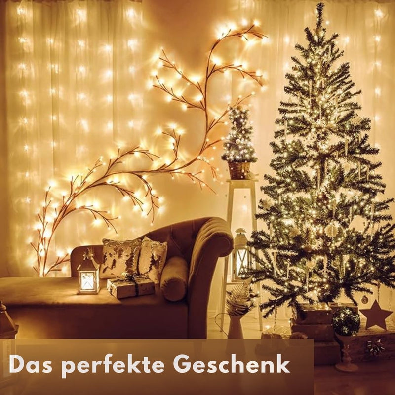 LED grapevine fairy lights
