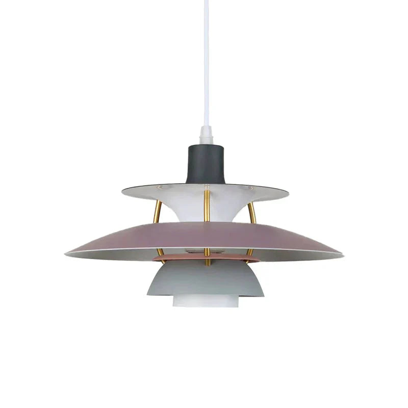 Morandi Modern LED Hanging lamp with shade