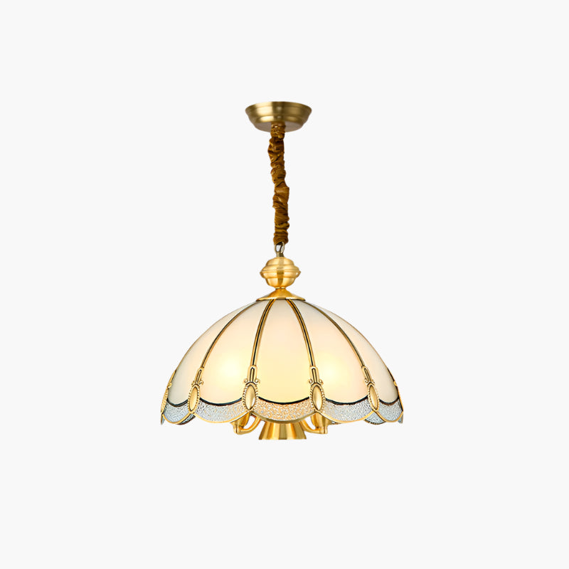 Nickel Geometric Shaped Chandelier