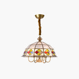 Nickel Geometric Shaped Chandelier