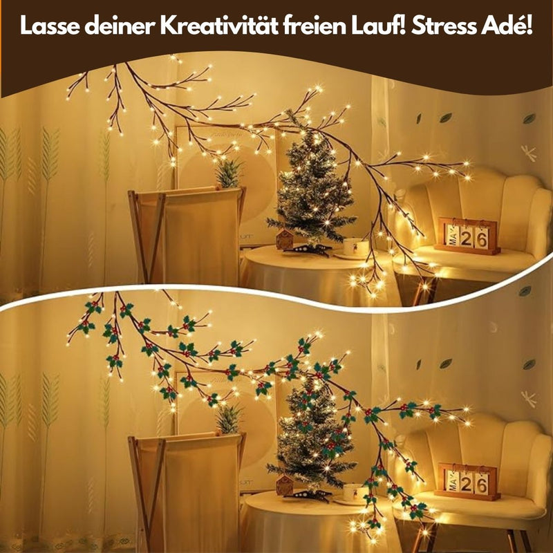 LED grapevine fairy lights