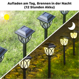 Solar-powered garden lamp (2-Pack)