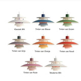 Morandi Modern LED Hanging lamp with shade