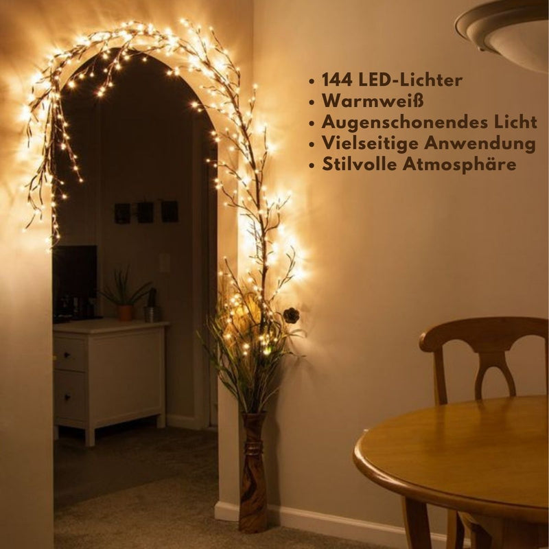 LED grapevine fairy lights