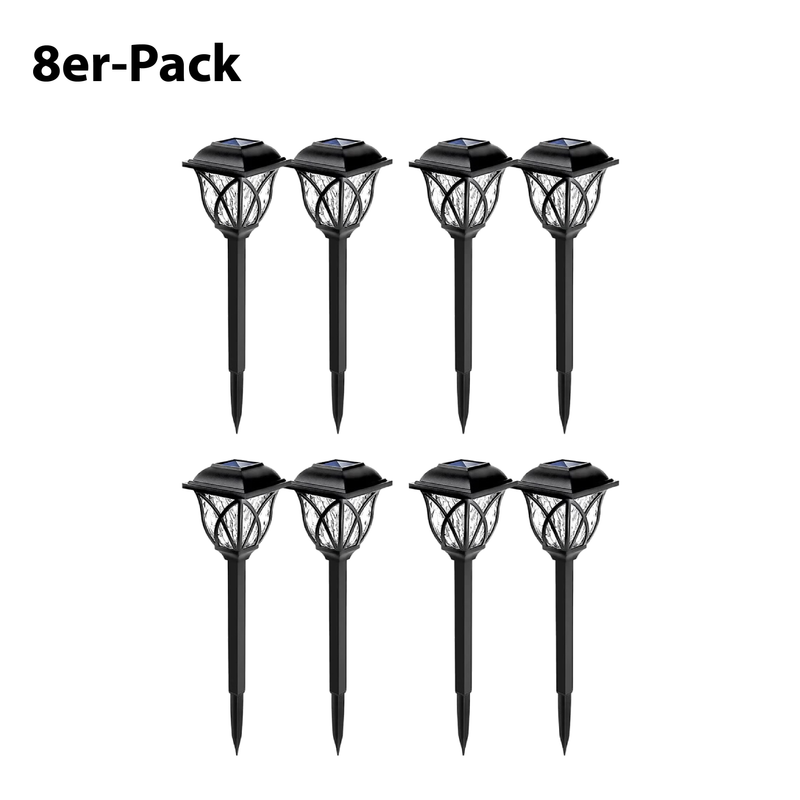 Solar-powered garden lamp (2-Pack)