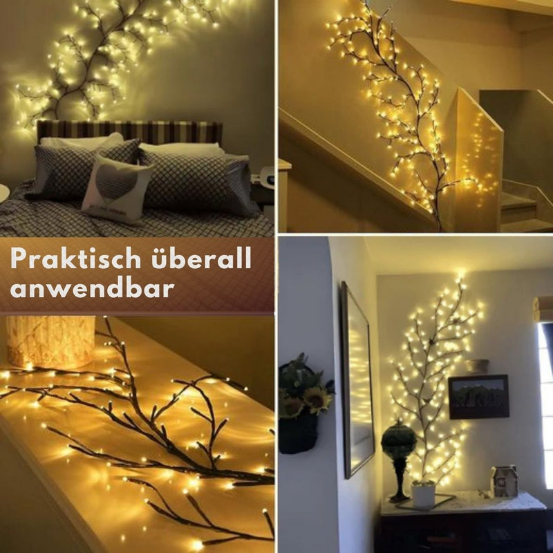 LED grapevine fairy lights
