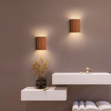 Modern Semi-circular Resin Sconce for Living Room