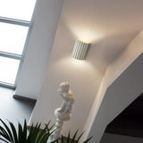 Modern Semi-circular Resin Sconce for Living Room
