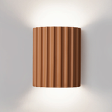 Modern Semi-circular Resin Sconce for Living Room
