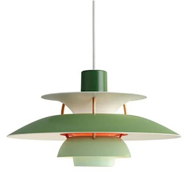 Morandi Modern LED Hanging lamp with shade