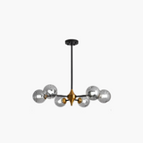 Modern blown Glass Chandelier
