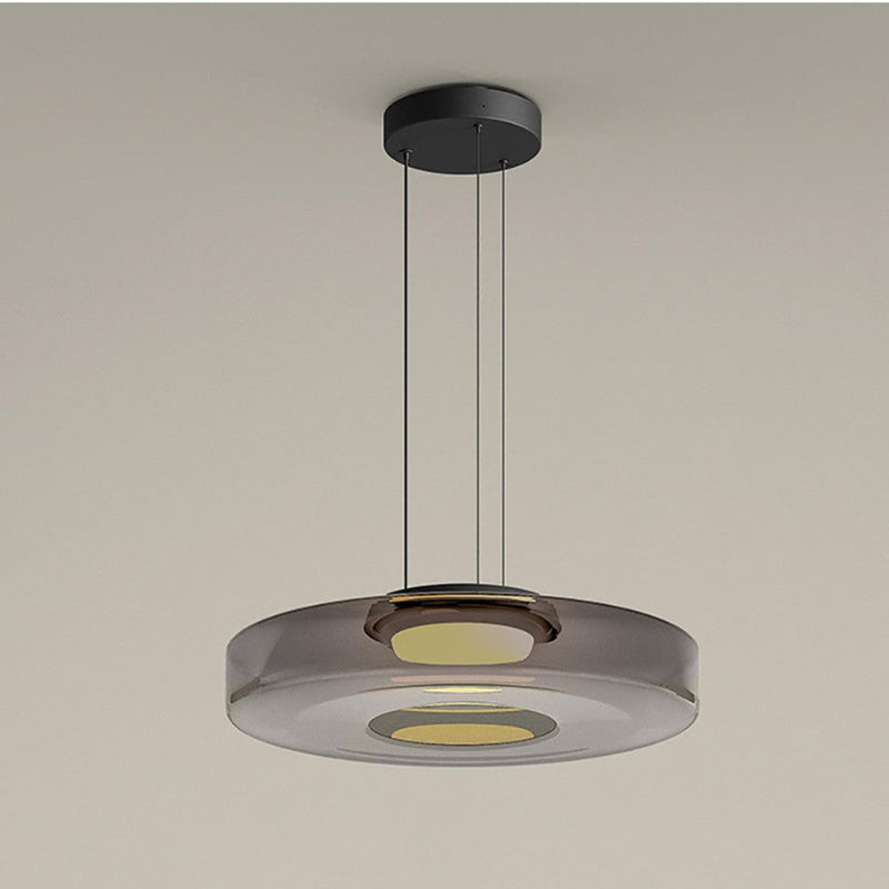 Glass Pendant Lighting In Bauhaus Style