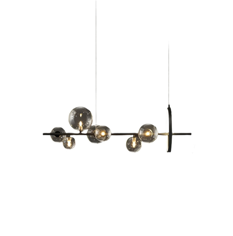 Glass blowing chandelier